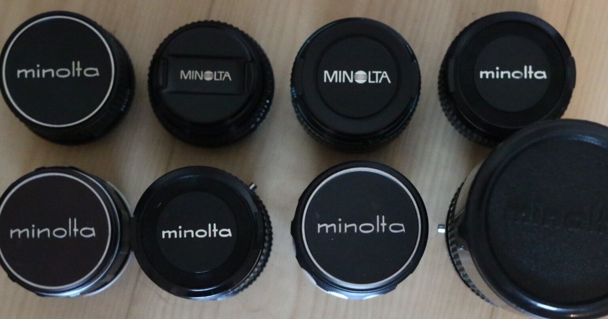 レンズの話をしよう ⑥〜【ロッコール話を颯爽と】Minolta