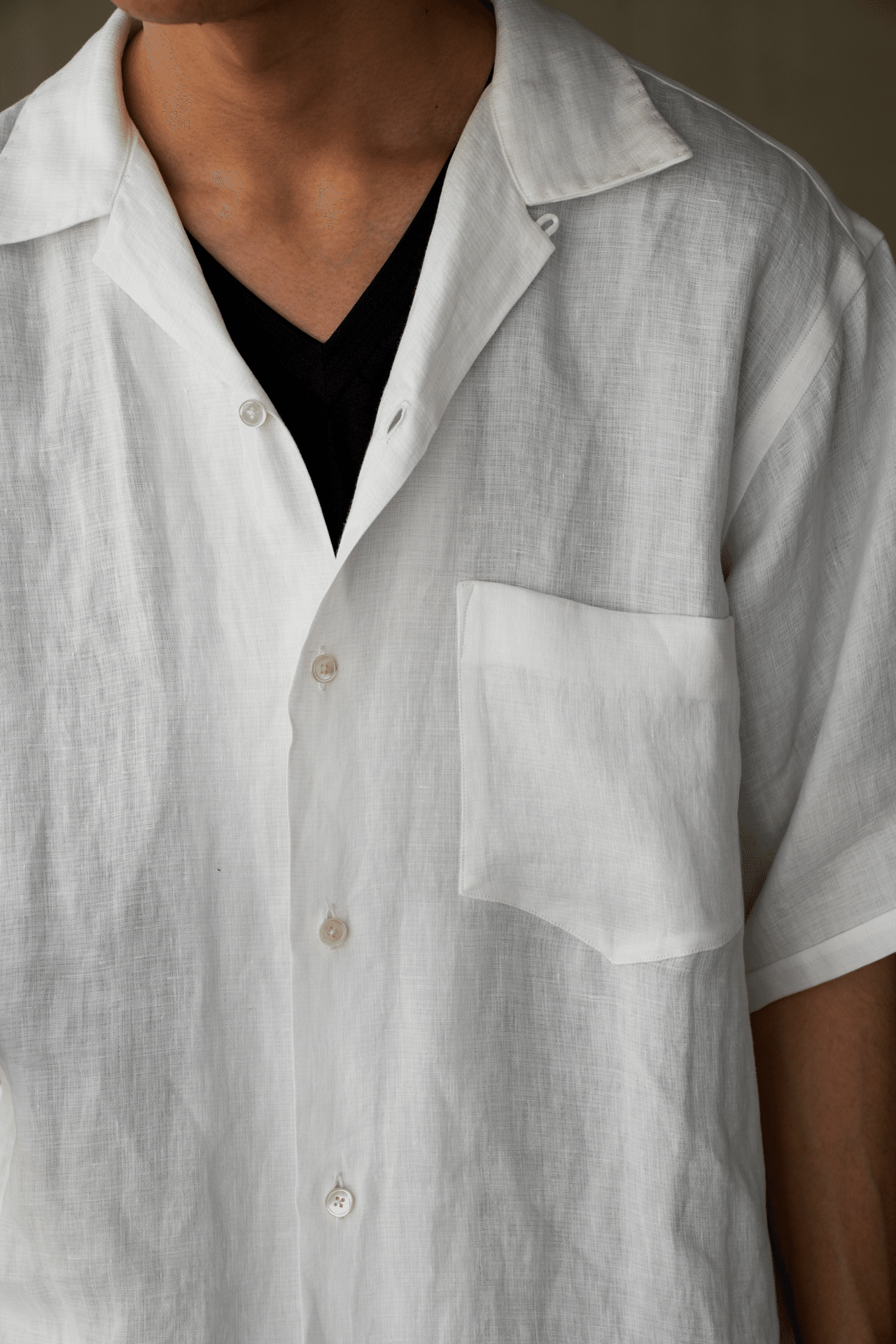 23ss maatee&sons 極上リネンプルオーバーシャツ 23ss MAATEE&SONS 極上リネン Pull Over Shirts