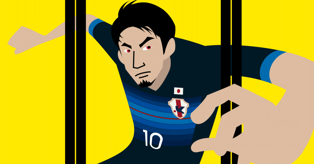 40歳からサッカーイラストを描き始めて8年後に日本サッカー協会