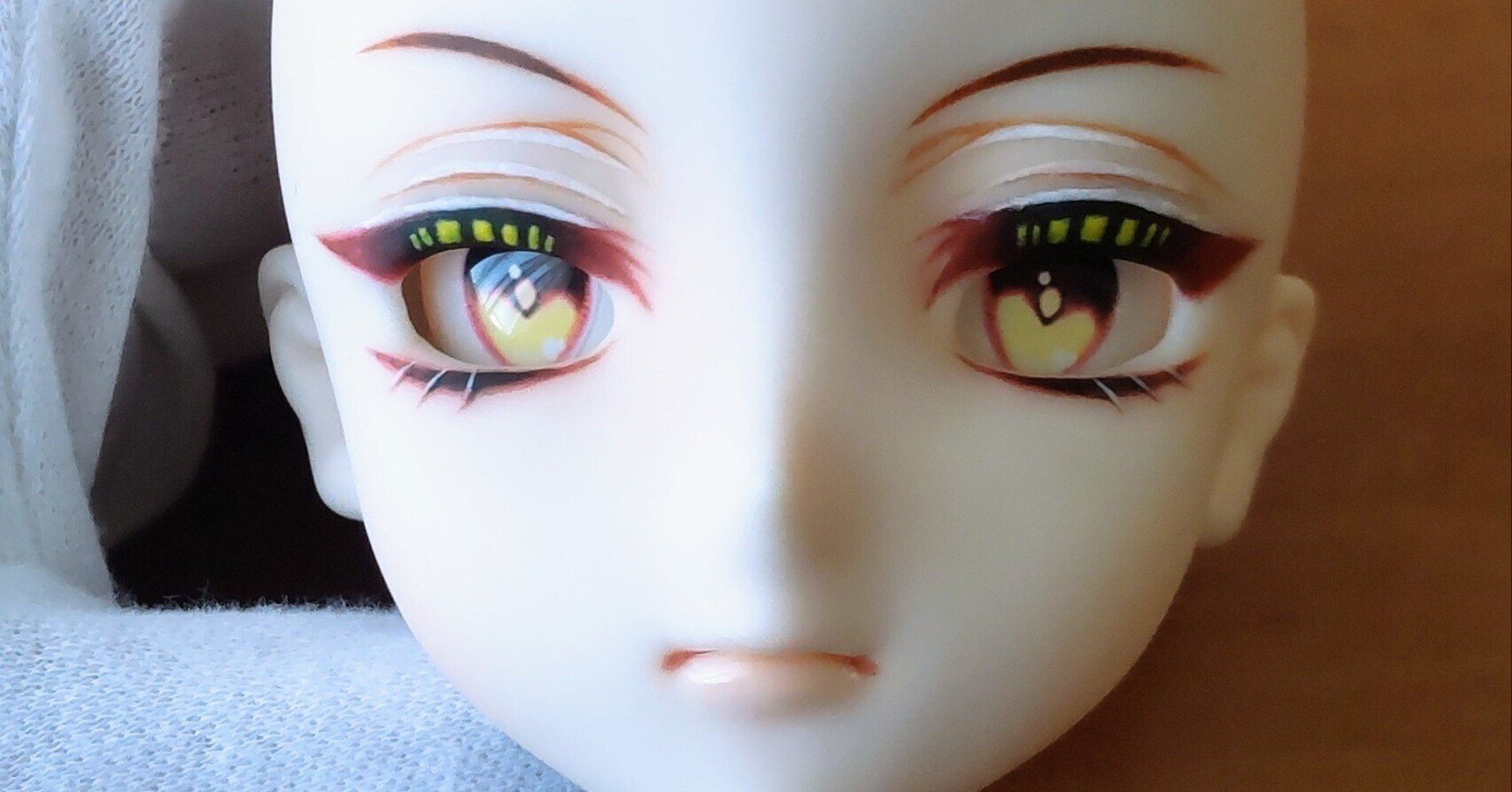 ビスクドール　A.T アーテー ヘッド　カスタム A・T（アーテー）を1体、お人形の一覧に追加しました｜お知らせ一覧