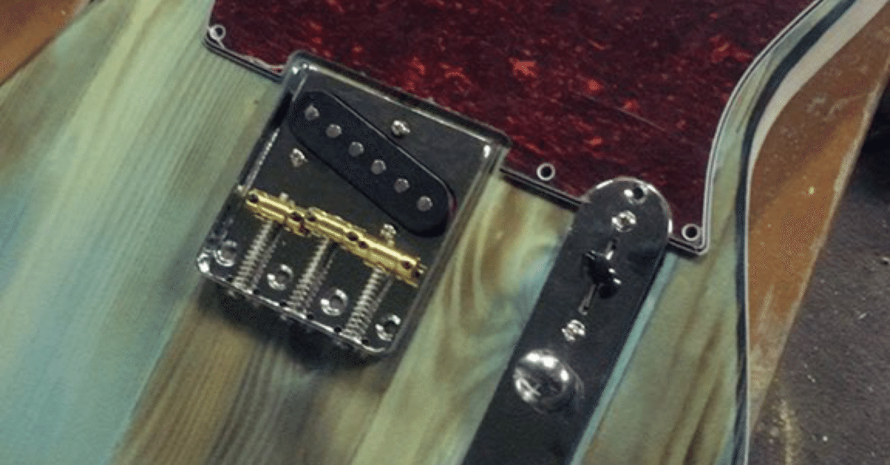 ギター製作】自作一号機の記録④(塗装)｜れんたろ