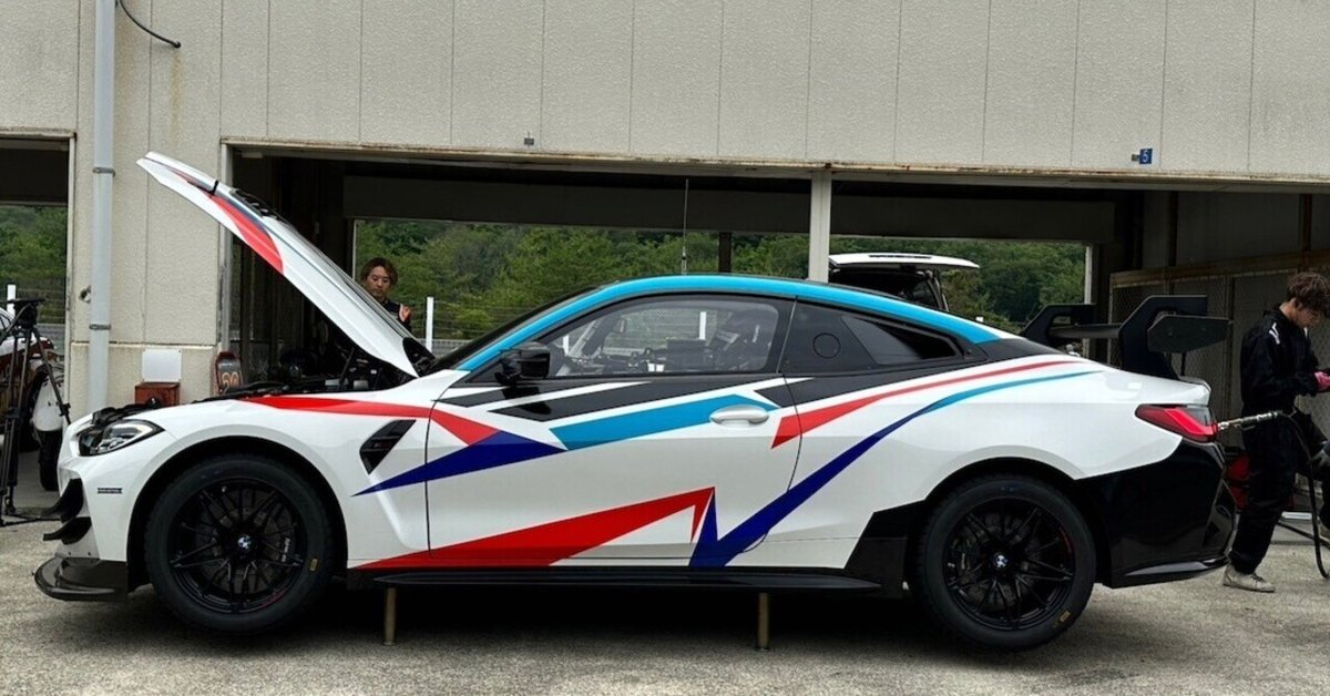 BMW M4GT4(G82)アジア初走行ですッ！｜鈴木BOB康昭