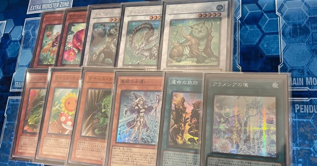 ナチュルデッキ 春 化粧 デッキ 遊戯王 デッキレシピ 2022年4月対応