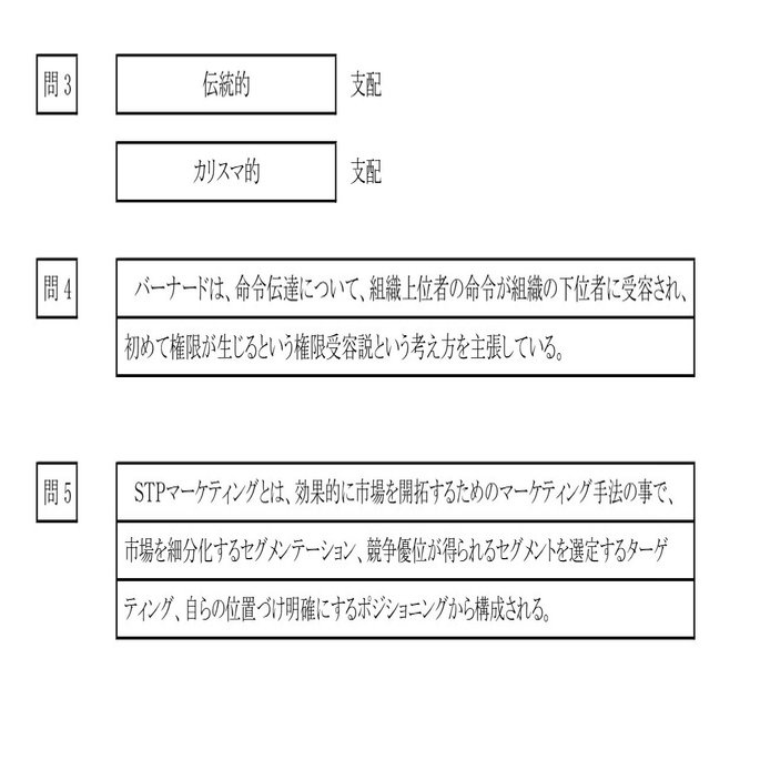 公認会計士論文式本試験問題経営学(平成24年)｜研究会長のブログ