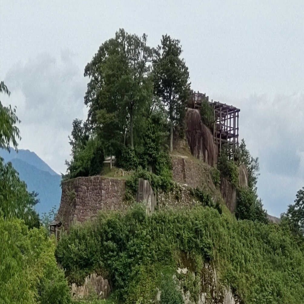 苗木城跡 岐阜県中津川市｜夏本 薫