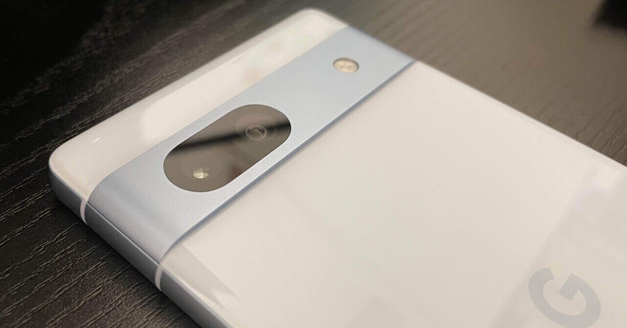 Google Pixel 7a 2週間使用レビュー】