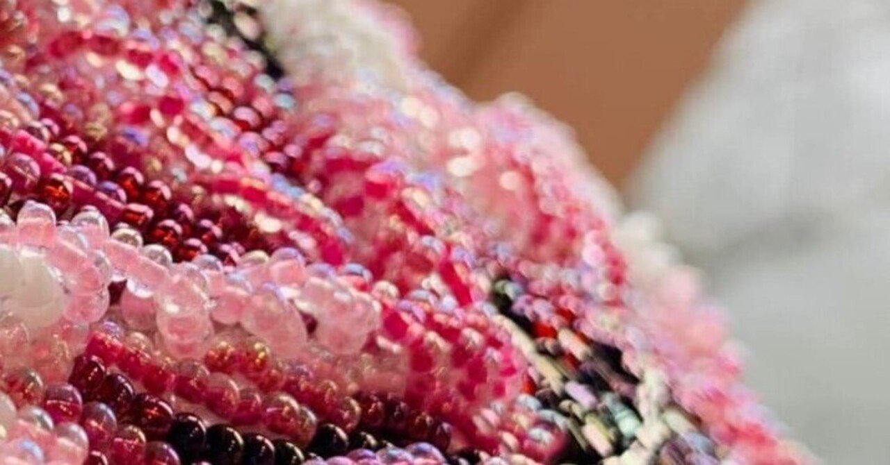 ビーズバッグの技法：和のビーズバッグならではの技術｜昭和きもの愛好会