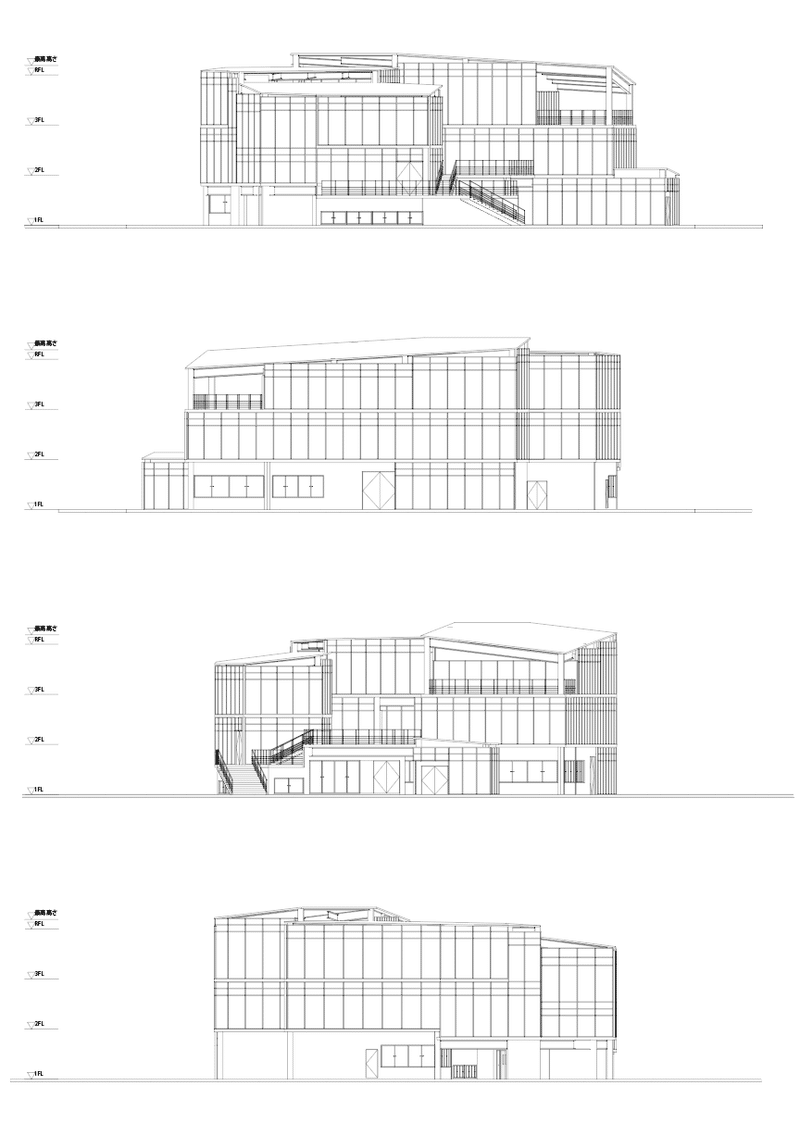 リアルな立面図はarchicadの平行投影のレンダリングでつくる ぷもん Note リアルな立面図はarchicadの平行投影のレンダリングでつくる ぷもん Note