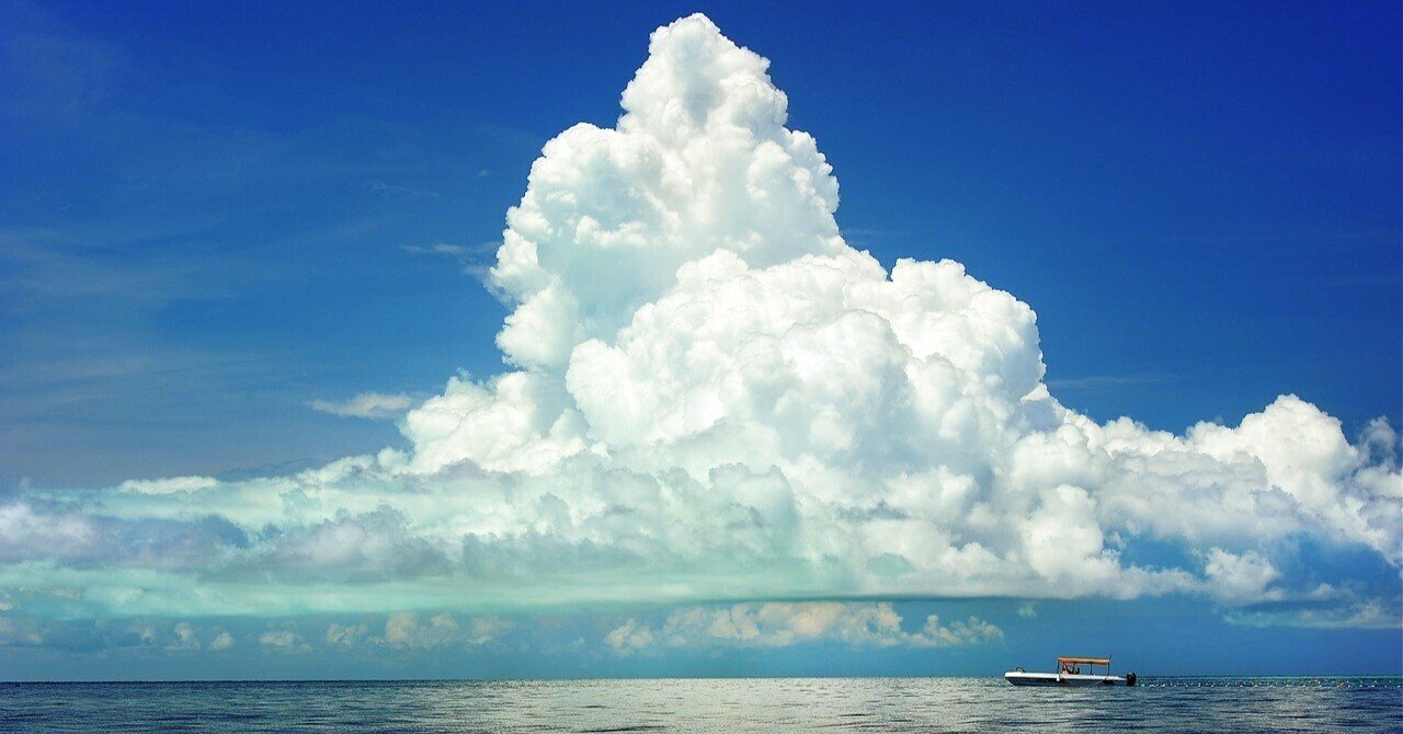 雲の形って面白い｜こんぶ