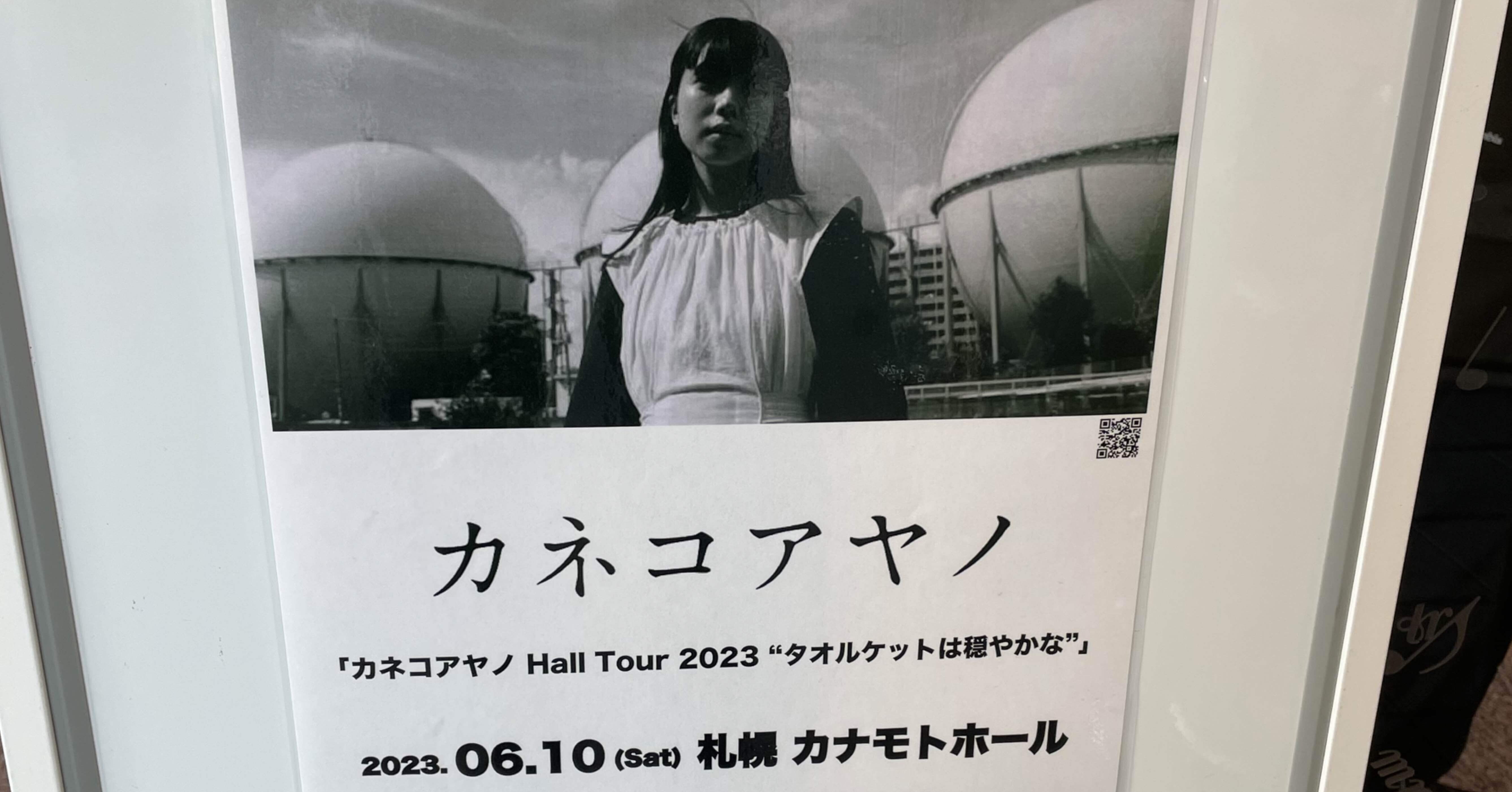 ネタバレあり ライブ感想文】カネコアヤノ「カネコアヤノ Hall Tour
