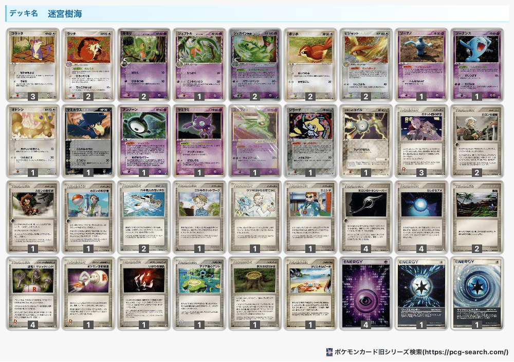adv-pcg 樹海竜 デッキパーツ ADV-PCG】迷宮樹海(a.k.a Rat Lock) デッキ紹介ファイナル
