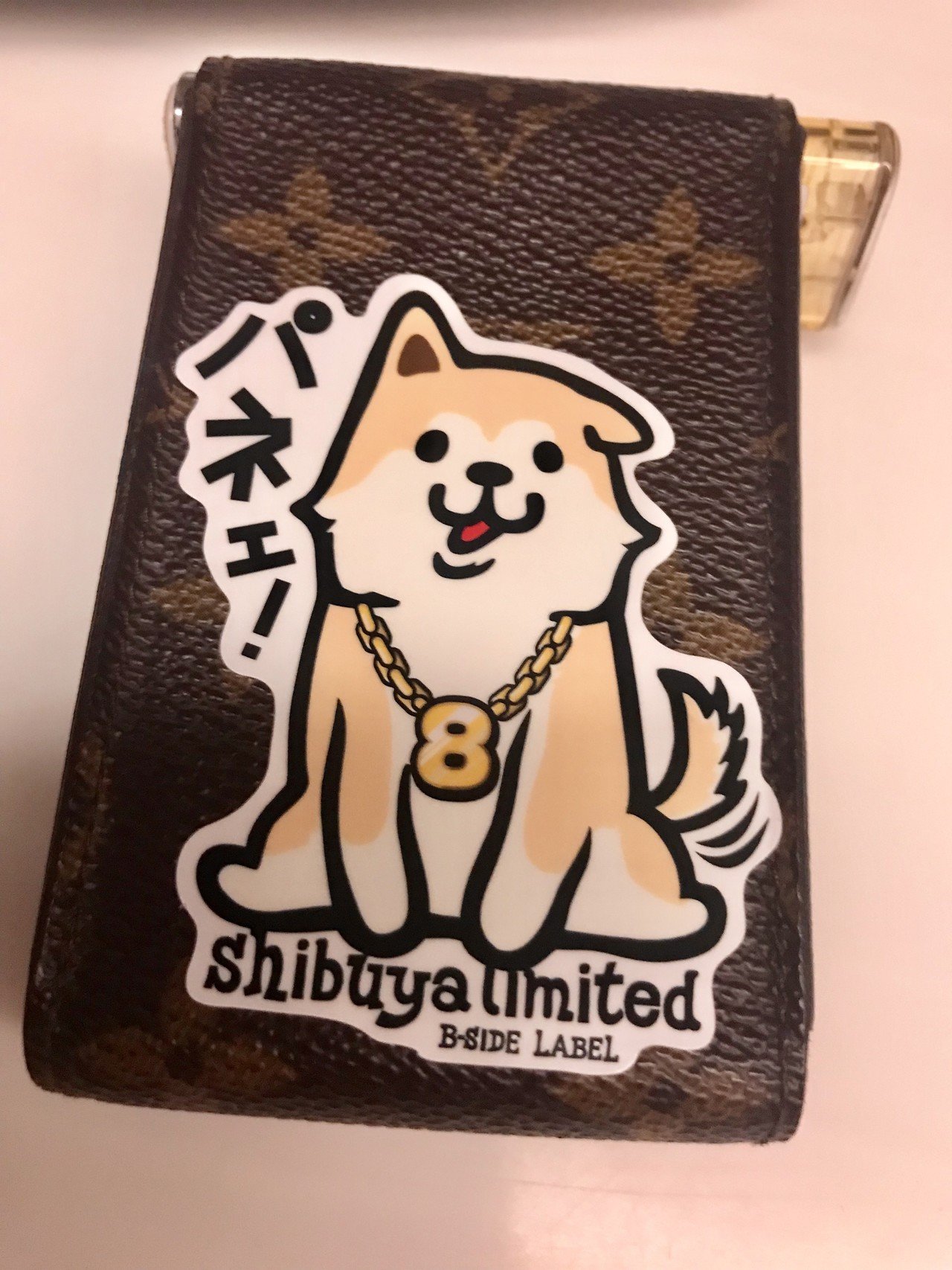 ヴィンテージモノグラムにステッカー 大瀧智貴 Tomotaka Ootaki Note ヴィンテージモノグラムにステッカー 大瀧智貴 Tomotaka Ootaki Note