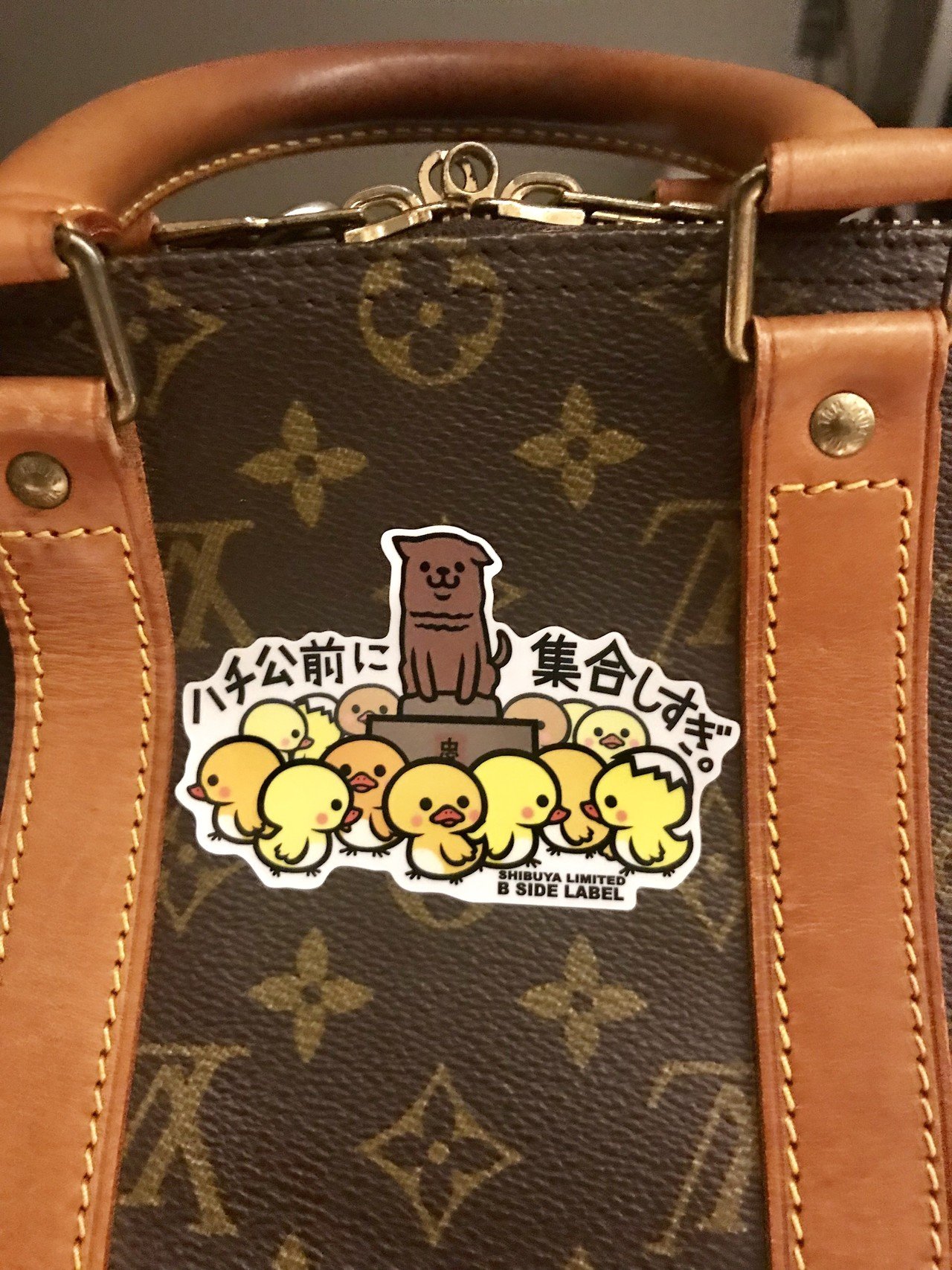 ヴィンテージモノグラムにステッカー 大瀧智貴 Tomotaka Ootaki Note ヴィンテージモノグラムにステッカー 大瀧智貴 Tomotaka Ootaki Note