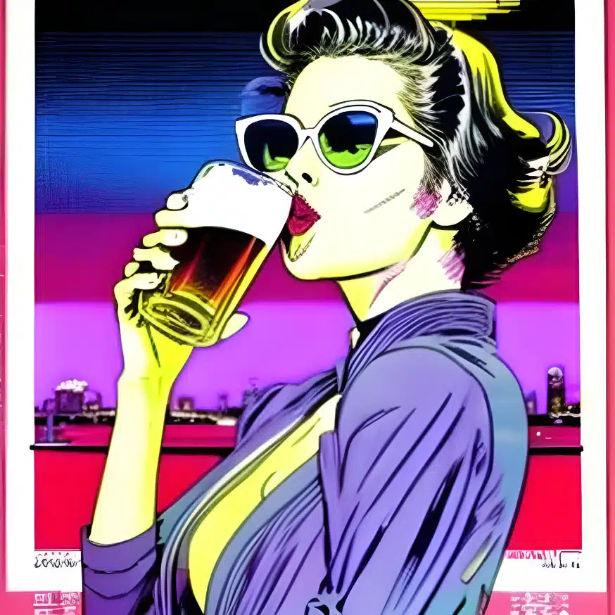 酒飲みアラサー男女