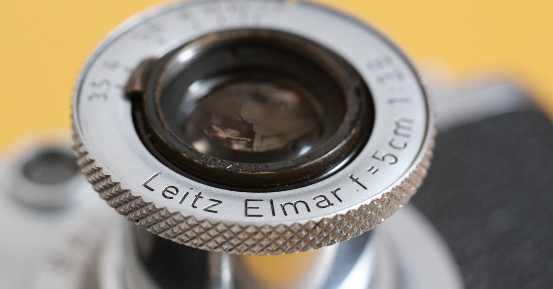 レンズ(単焦点) Leitz Elmar 50/3.5 Elmar 50mm F/3.5を当時の資料で見る！｜うにょーん