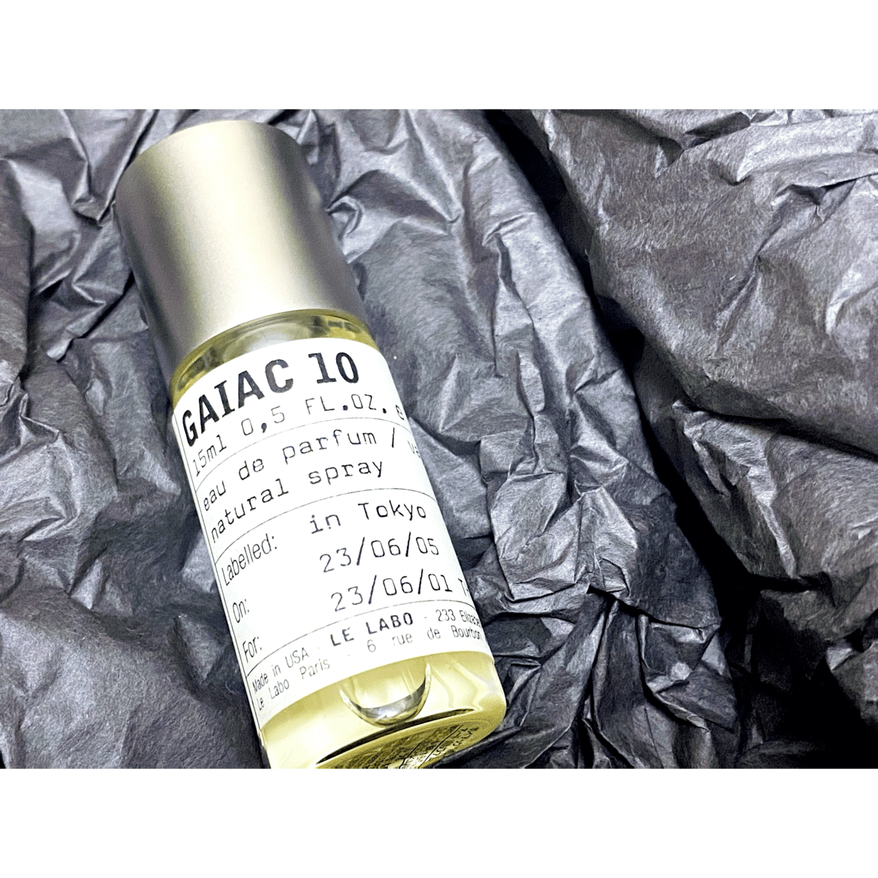 推し活してたら運命の香水に出会えた話（LE LABO/GAIAC 10）｜鮭