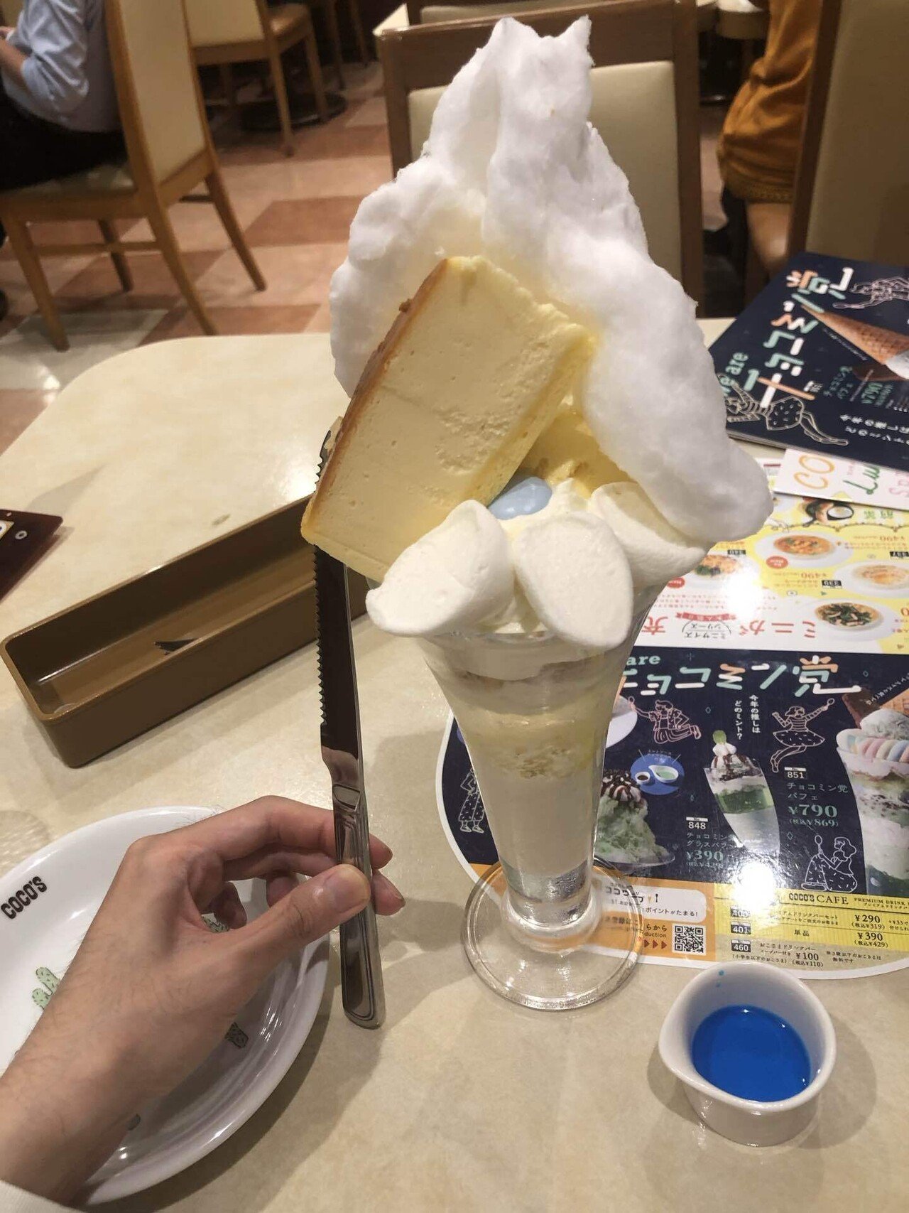 ブルーアイズホワイトドラゴンパフェ(裏レ！)｜カエシ・モガアブフ