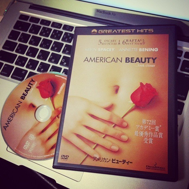 American Beauty dvd from my instagram