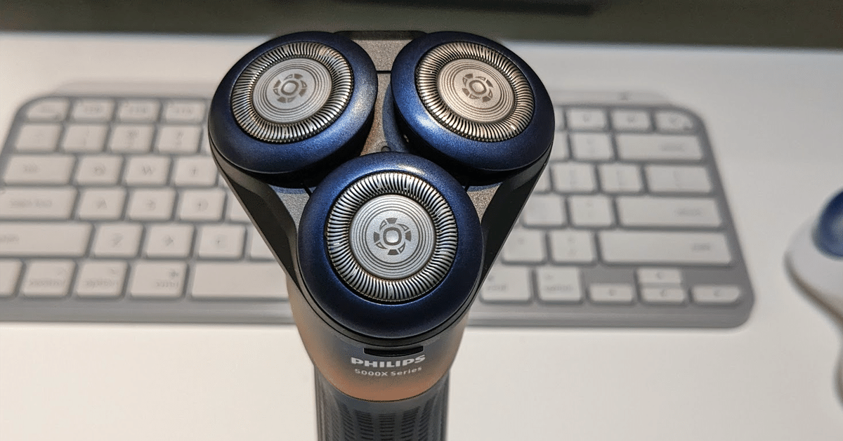 自腹ガジェットレビュー：フィリップス 5000X series ウェット