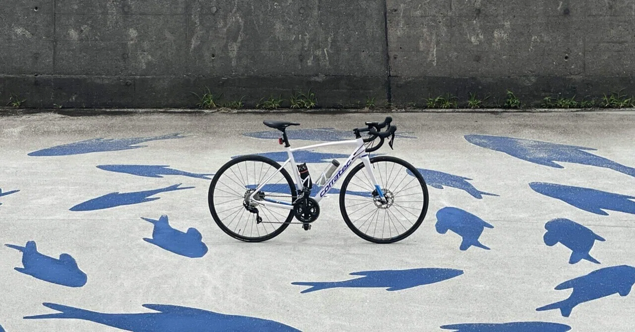 ロードバイクを自立させた写真を撮りたくて｜ダイゴ｜社会福祉士 