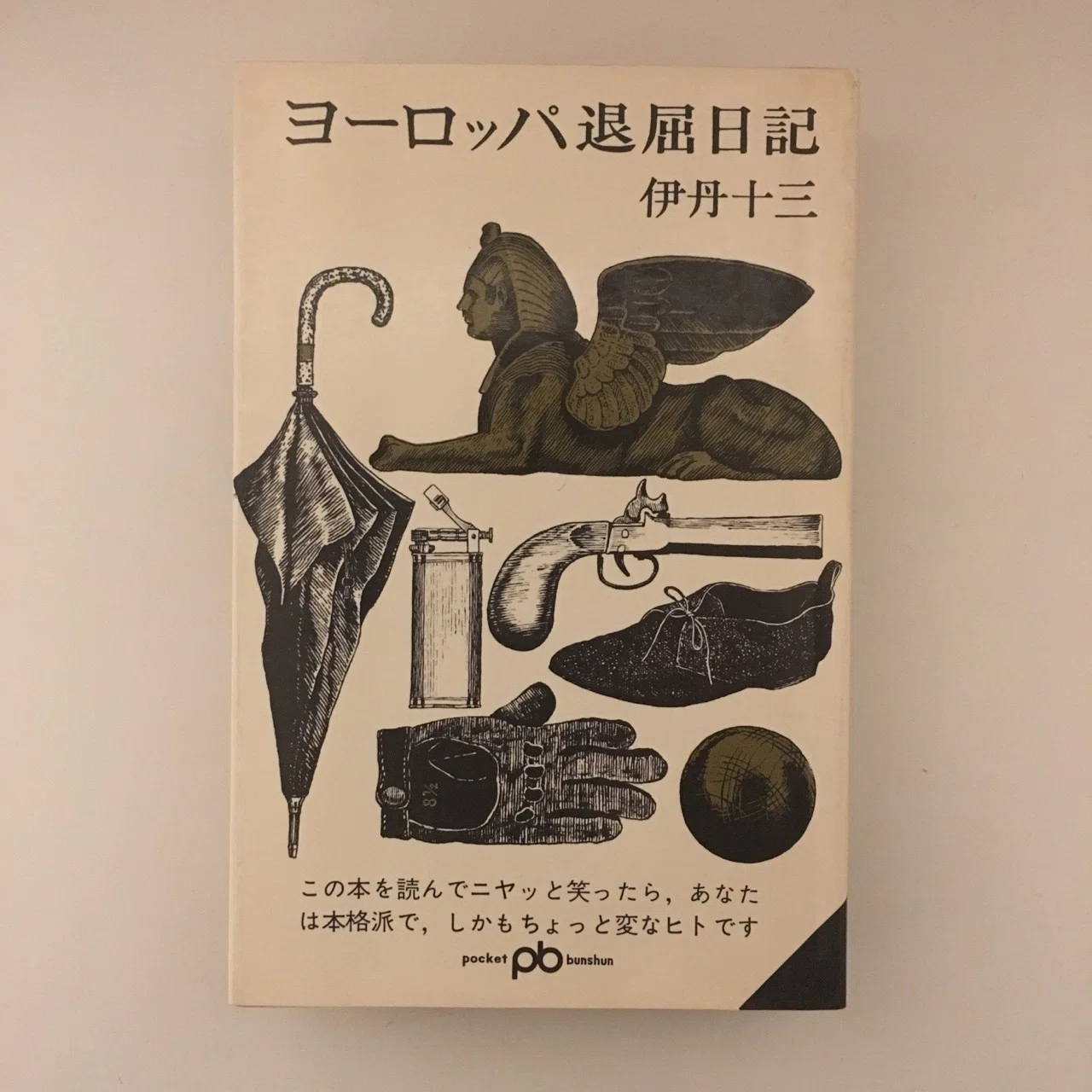 10. 伊丹十三 ヨーロッパ退屈日記 ポケット文春｜伊藤幸平