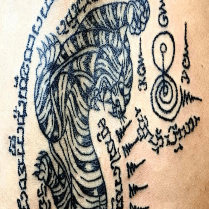 サクヤン・その1】タイの伝統的タトゥーサクヤンをバンコクで入れる