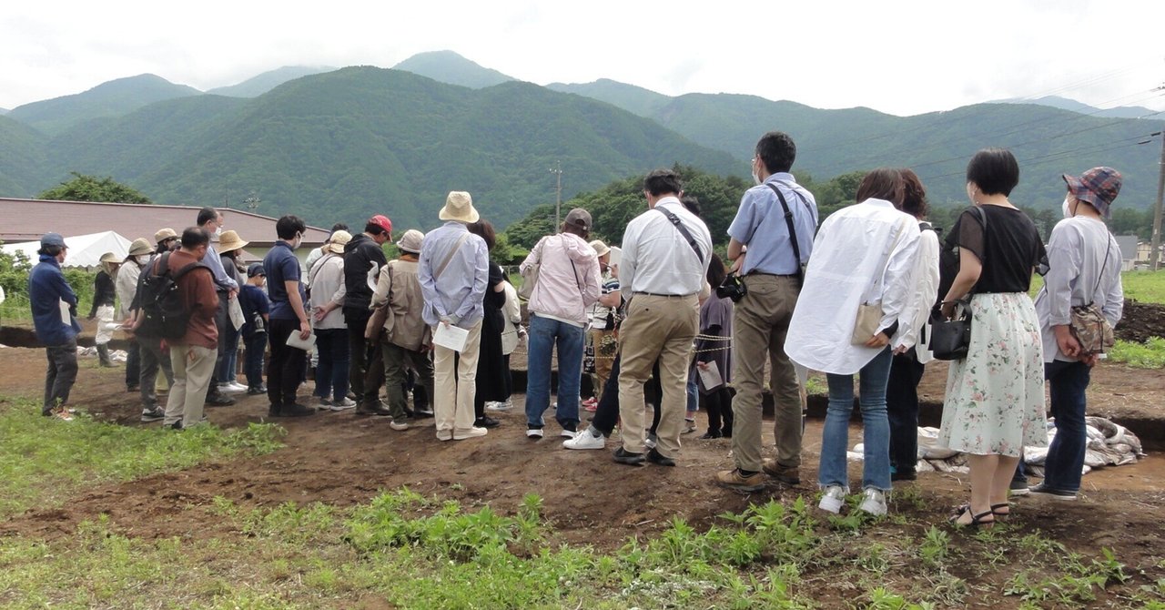 【井戸尻考古館】曽利遺跡発掘調査 現地説明会に行く(2023.6.10)
