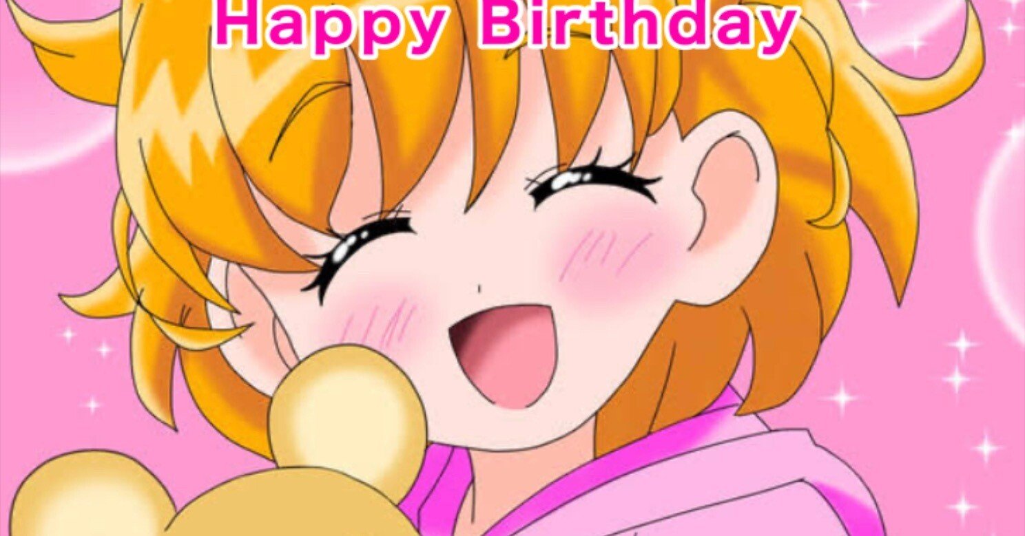 朝日奈みらい キュアミラクル バースデー 缶バッジ