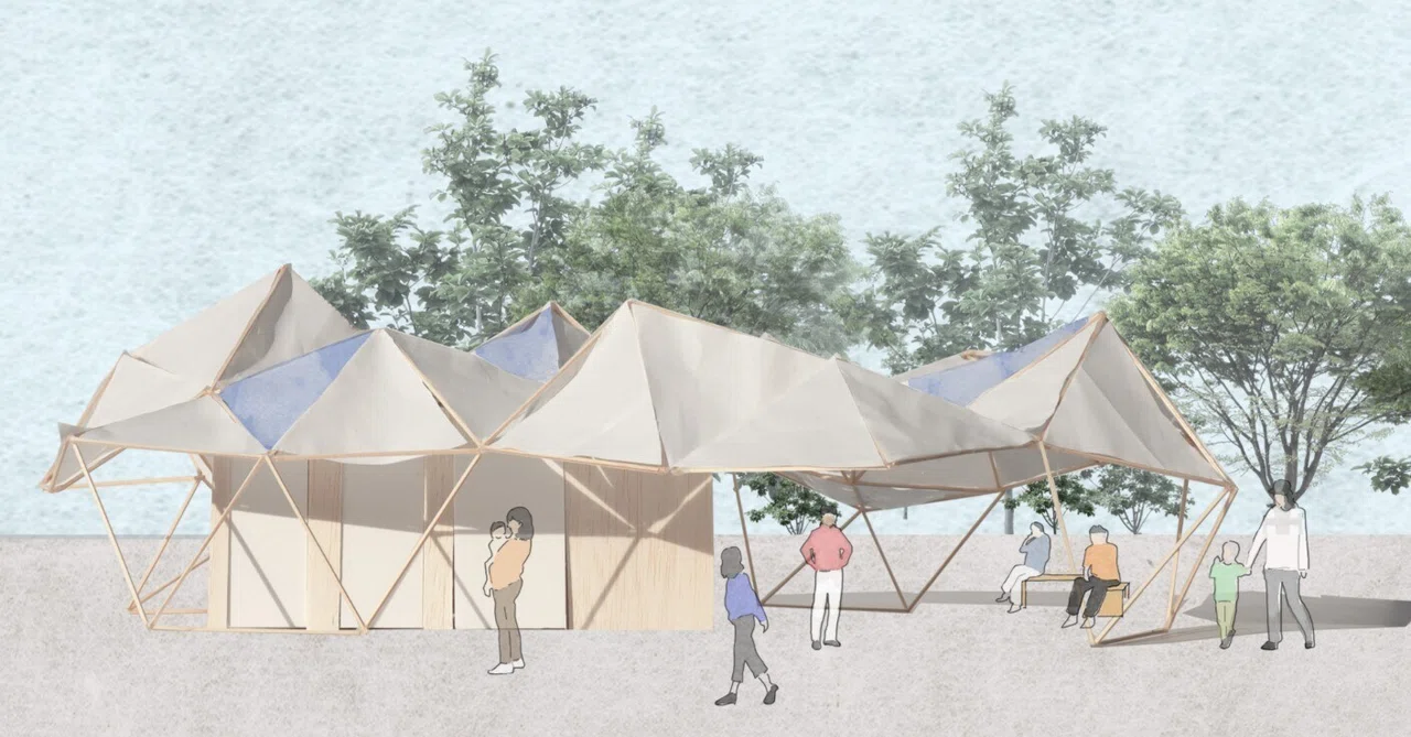 Ota Lab Samtimo がまごおり公共建築学生 チャレンジコンぺ2023|武蔵野大学太田研究室/ OTA LAB