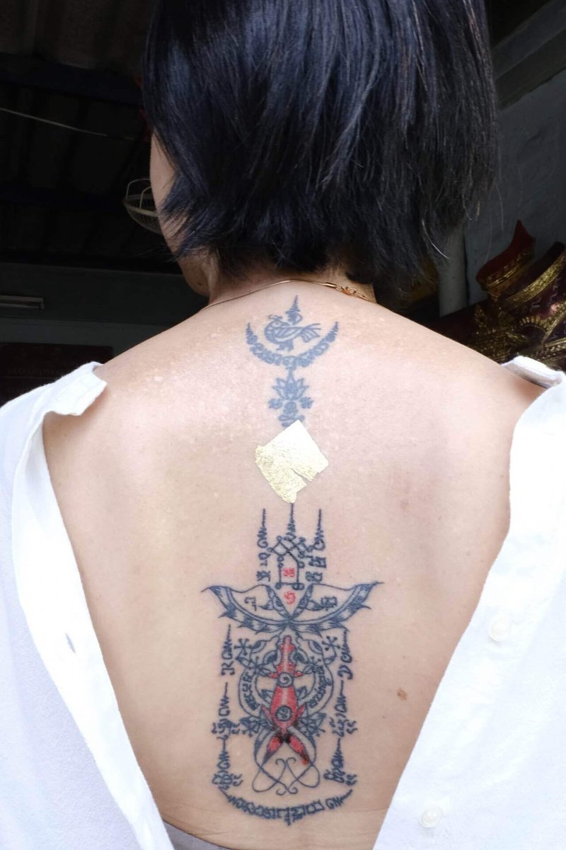 タイ伝統刺青 サクヤン タトゥー デザイン本 通販