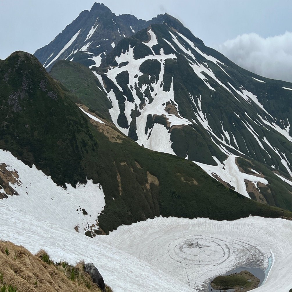 ゼブラ柄が見たくて今シーズン初めての鳥海山に登ってきた。｜さとう