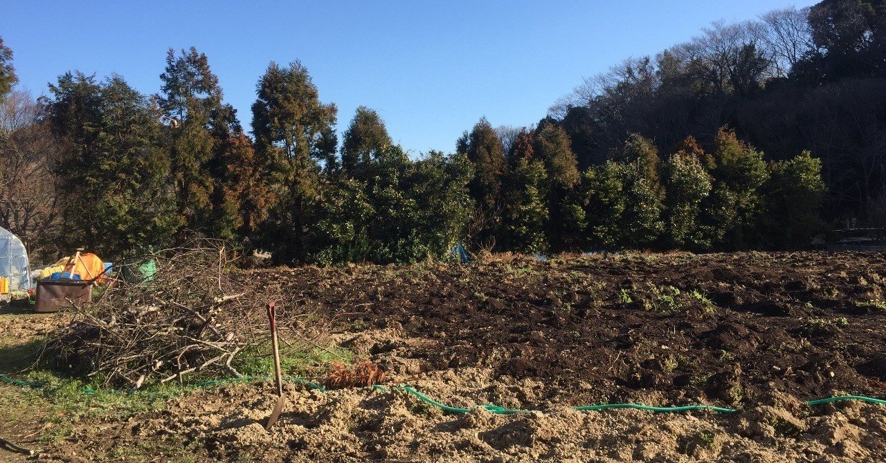 木くずを畑に入れること ナオキ スギヤマ Note