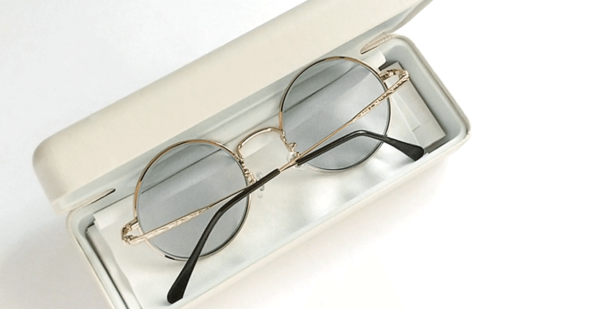 美品　JINS YORYUKI GRAY メガネ　度なし Airframe Slim Big Shape ウェリントン 樹脂 WOMEN 【LUF-24A
