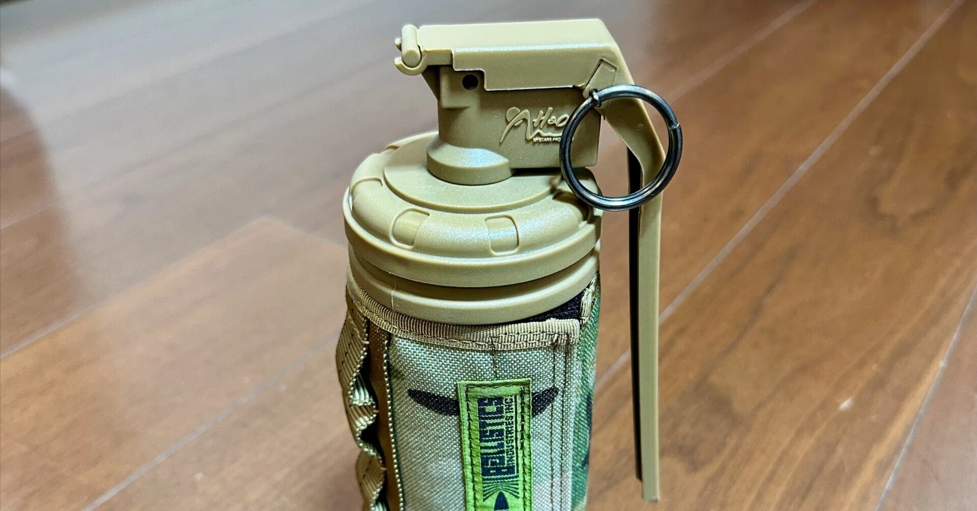 CB缶の見た目がグレネードになってしまうスモークグレネードキャップが