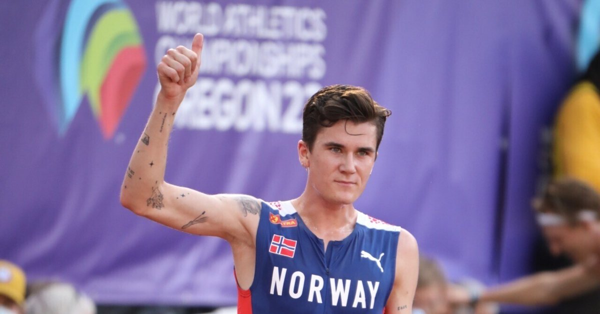 東京五輪1500m金メダリストのヤコブ・インゲブリクトセンが実践 東京五輪1500m金メダリストのヤコブ・インゲブリクトセンが実践