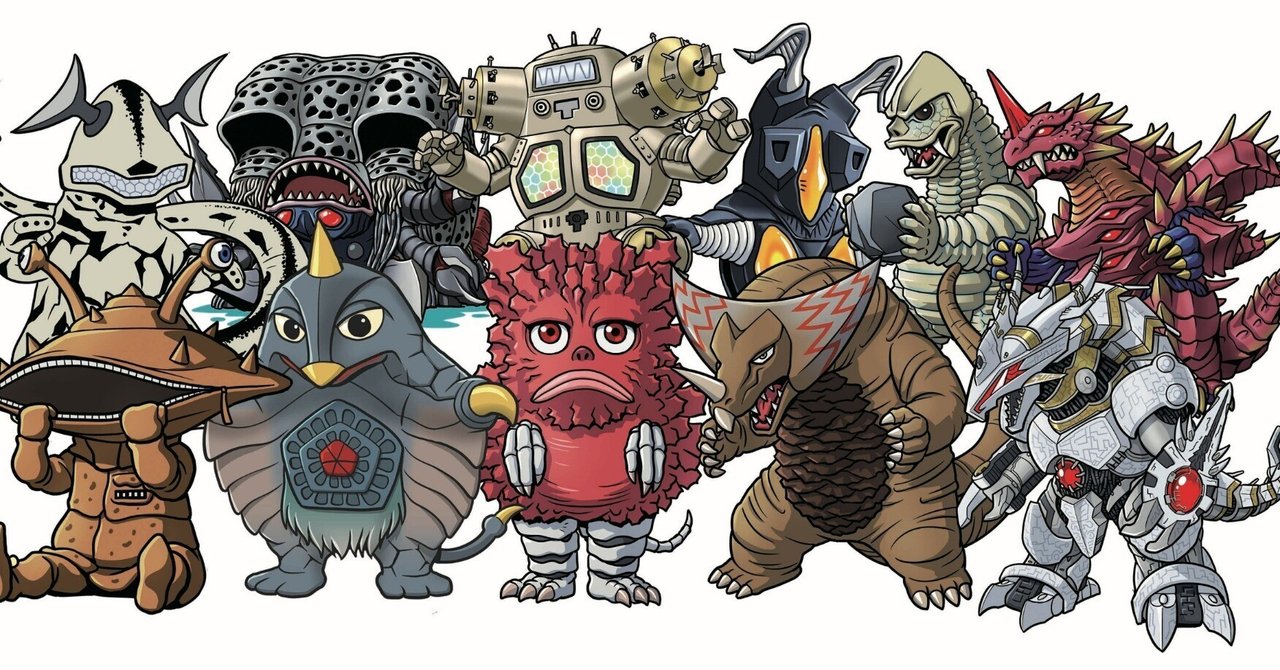 キャラクターの活用から考えるウルトラ怪獣の魅力｜タケマサ83