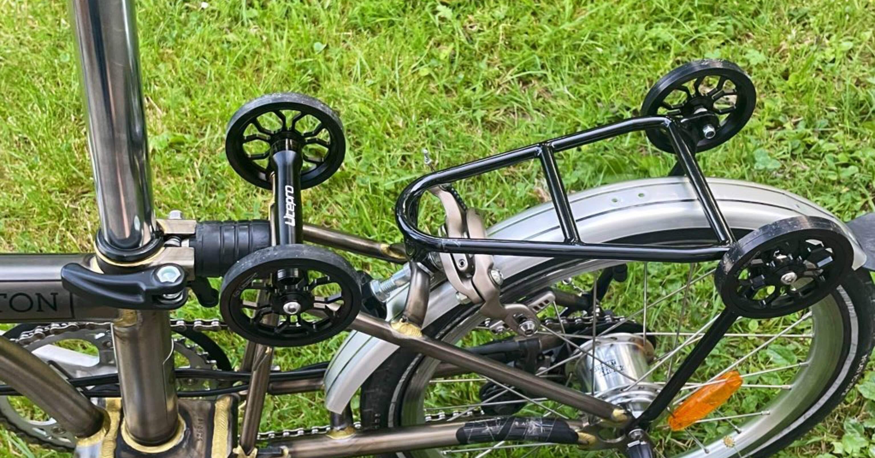 Brompton リアフェンダー キャリア-