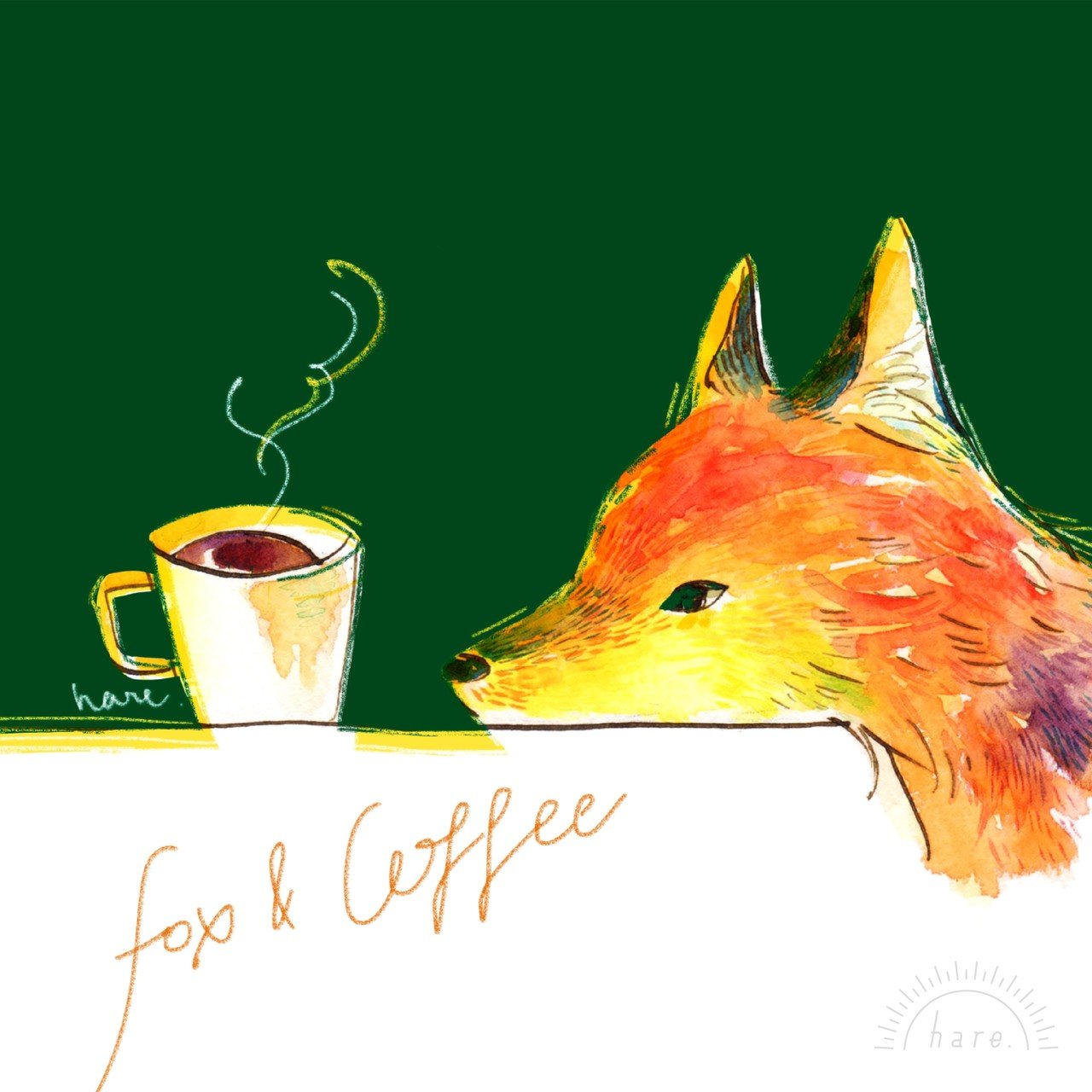 190312_狐とコーヒー