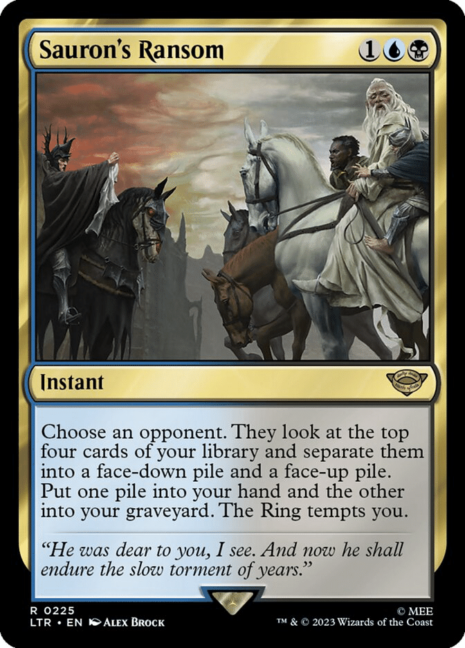 指輪物語×MTGとレガシー注目カードのお話｜しょ〜た（N）-Yamaro