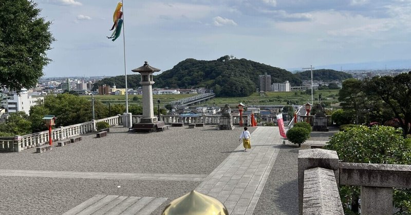 渡良瀬橋と足利織姫神社