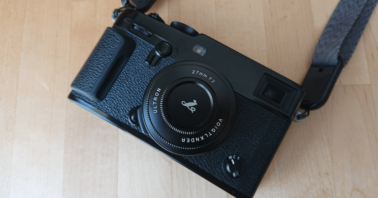 【美品】フォトグレンダー ULTRON 27mmF2 X-mount ブラック Voigtlander ULTRON 27mm F2 X-mount レビュー × 赤城耕一