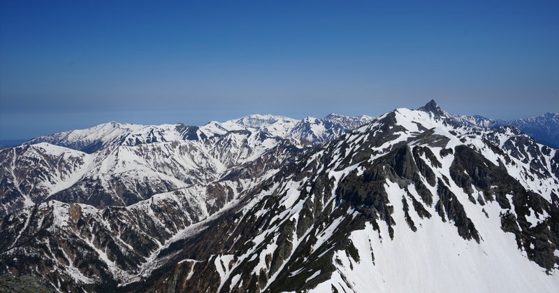 1泊2日-残雪期:北穂高岳