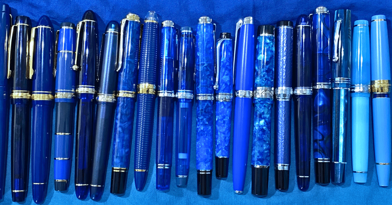 SAILOR PEACE Blue-Titanium 万年筆字幅MF