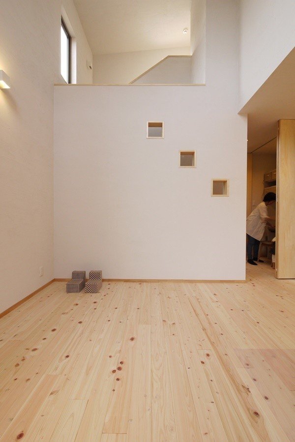 リビングと階段とピアノコーナー みゆう ママ建築士 Note