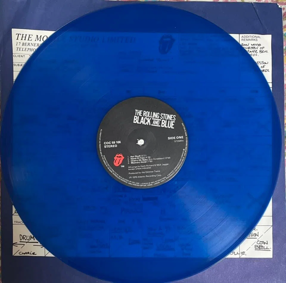 r*n様 The Rolling Stones 名盤 LPレコード 青色８枚セッ 70年代ROLLING STONESのアナログ盤｜domus