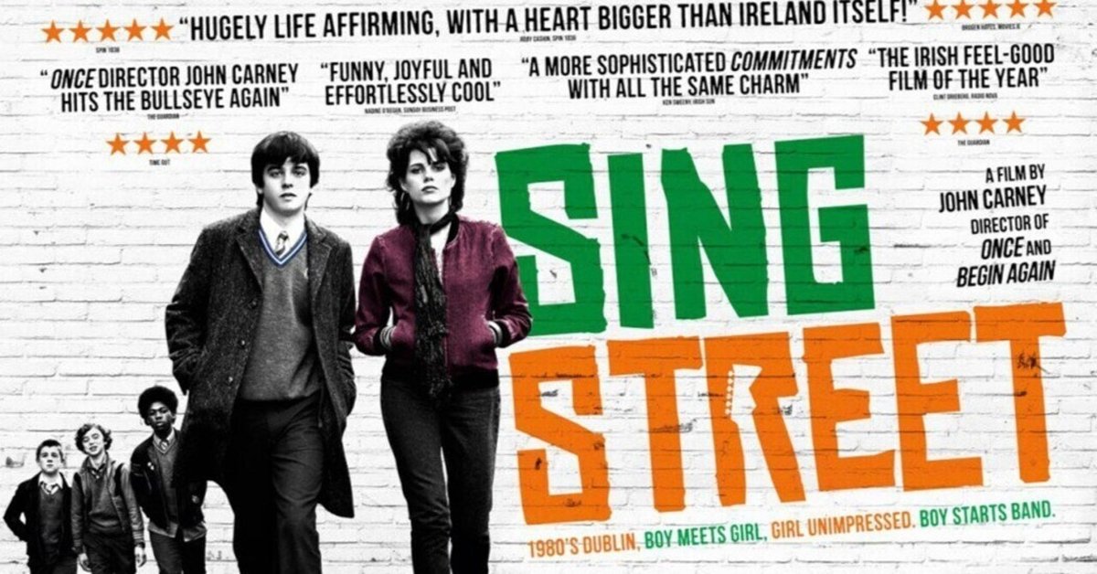 映画館用両面ポスター】シング・ストリート 親し 未来へのうた / Sing Street 希少