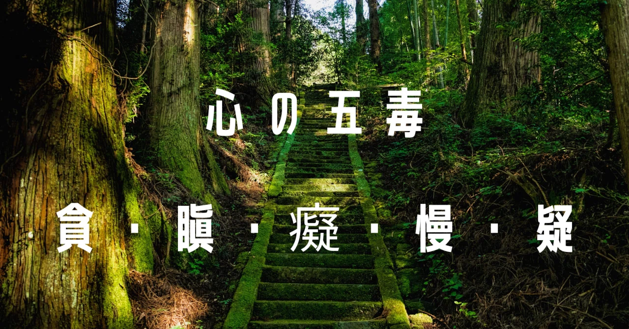 克服すべき5つの煩悩|橘 直葉