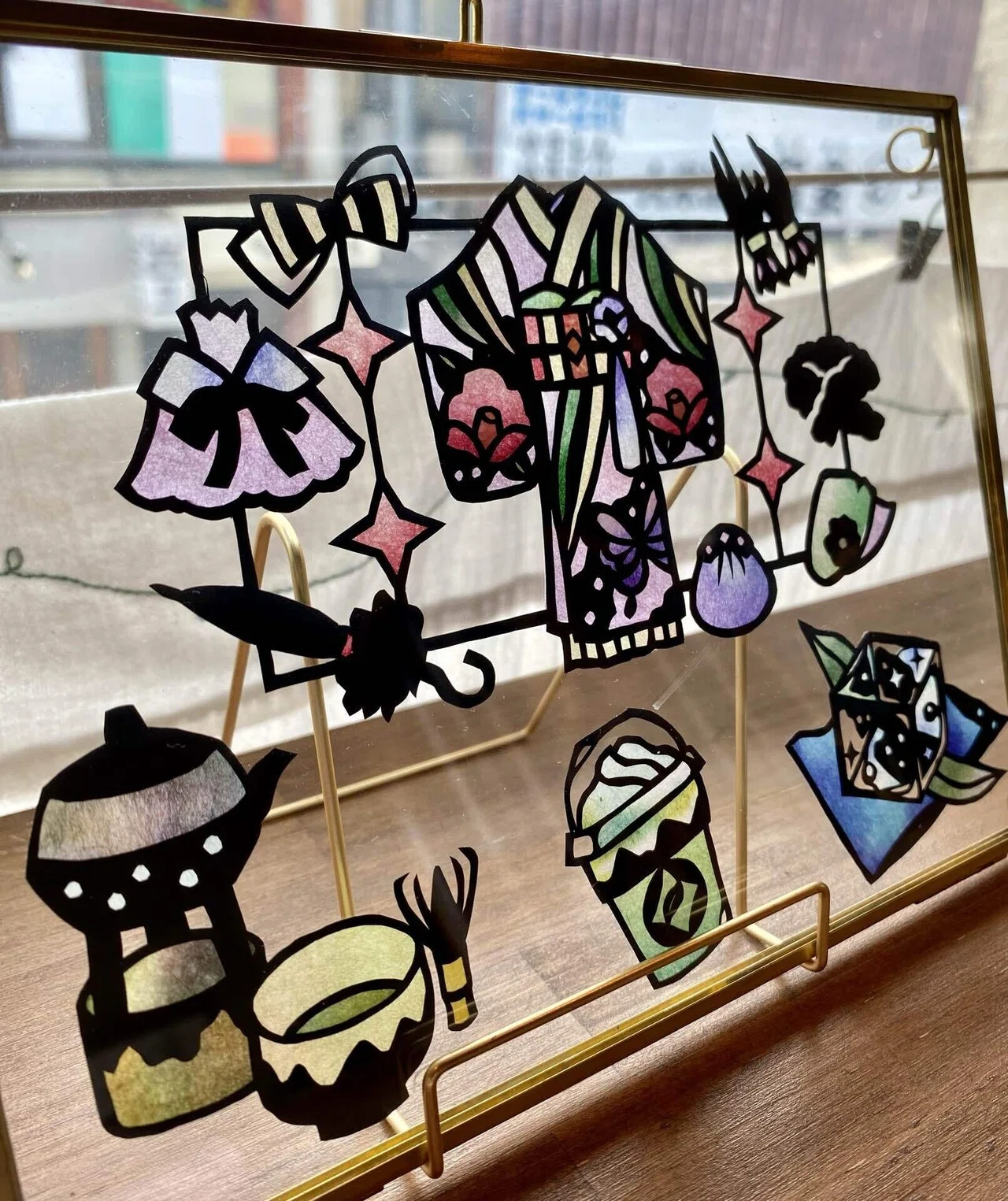 旅に出る空想】切り絵作家・佐川綾野さんの展覧会に行ってきました（西