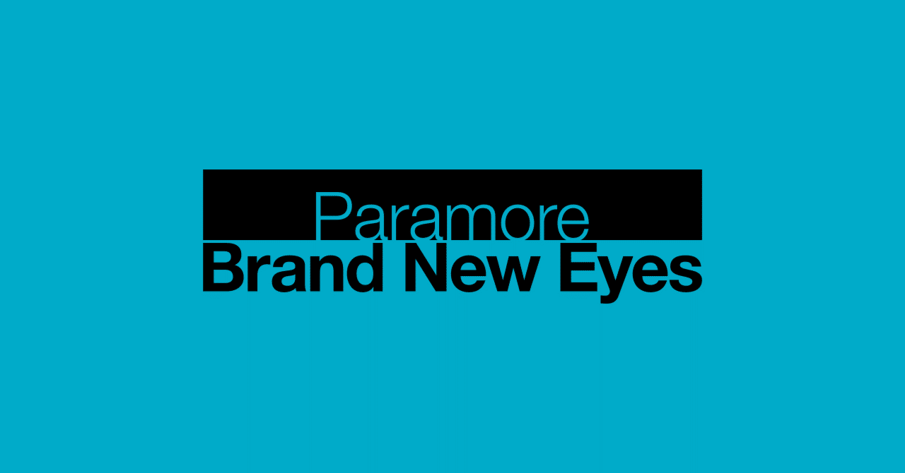 paramore パラモア レコード Brand New Eyes 12インチ paramore