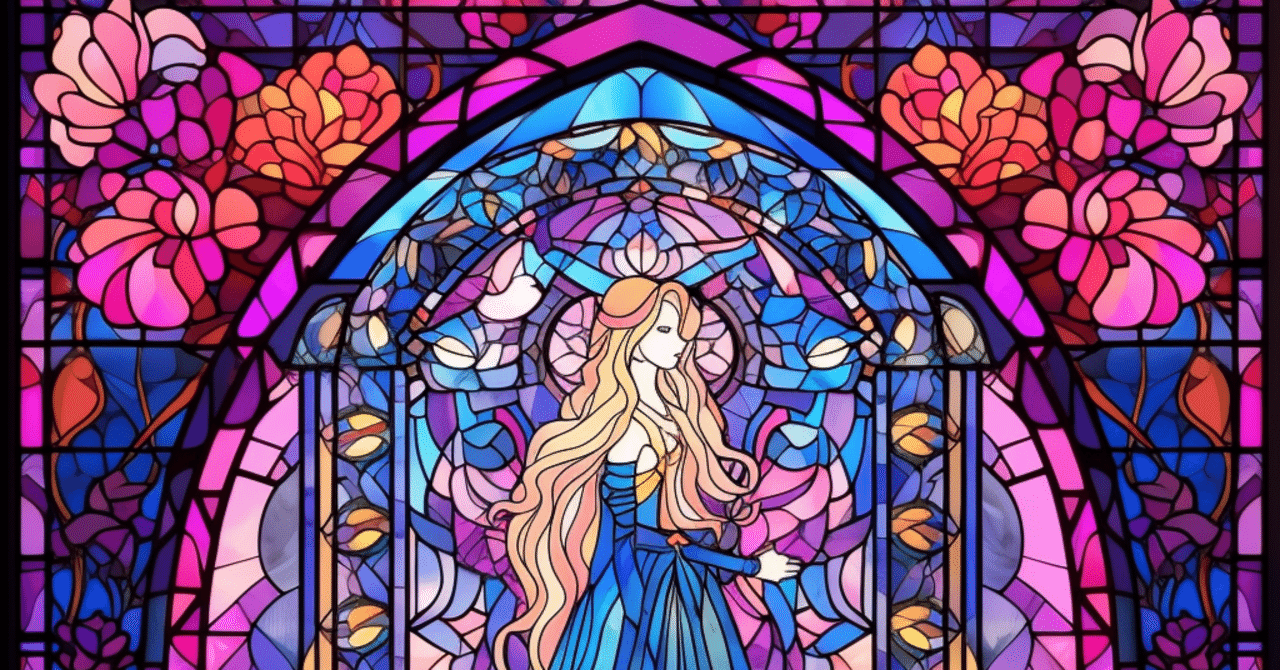 商用利用可能画像セット販売 #31 Midjourney 『ステンドグラス』｜お